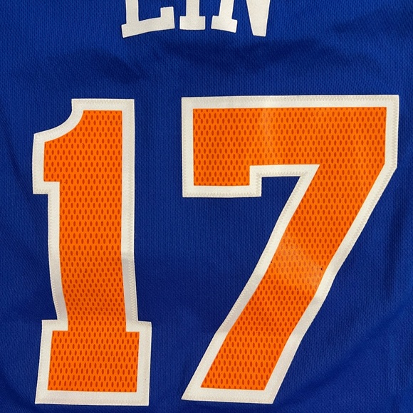 New York Knicks “LINSANITY” Jeremy Lin NBA Jersey BNWT - Picture 5 of 7